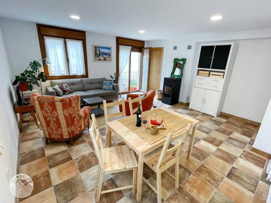 Casa Zunbeltz De 3 Habitaciones En Plena Montana Lezáun Dış mekan fotoğraf