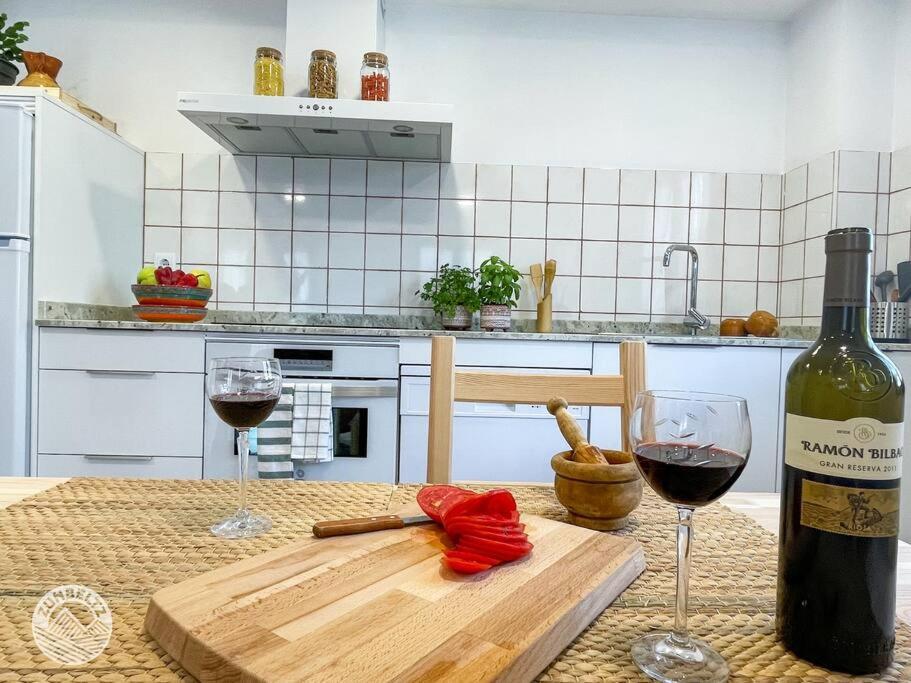 Casa Zunbeltz De 3 Habitaciones En Plena Montana Lezáun Dış mekan fotoğraf